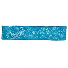 Table Runners made of Recycled Bananas Fibres, Turquoise