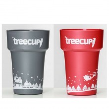 NOWASTE Treecup CHRISTMAS Reusable Drinking Cup