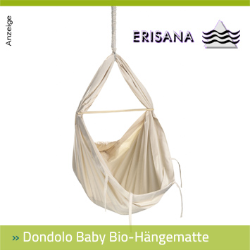 Dondolo Baby Bio-Hängematte von Erisana