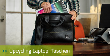 Upcycling Laptop Taschen