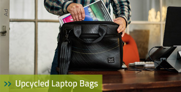 Upcycled Laptop Bags