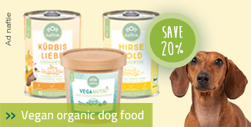 Vegan & organic dog food